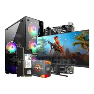 Ryzen5 5600G/8GB/256GB/22inc ARGB Gaming PC 3Years Warranty