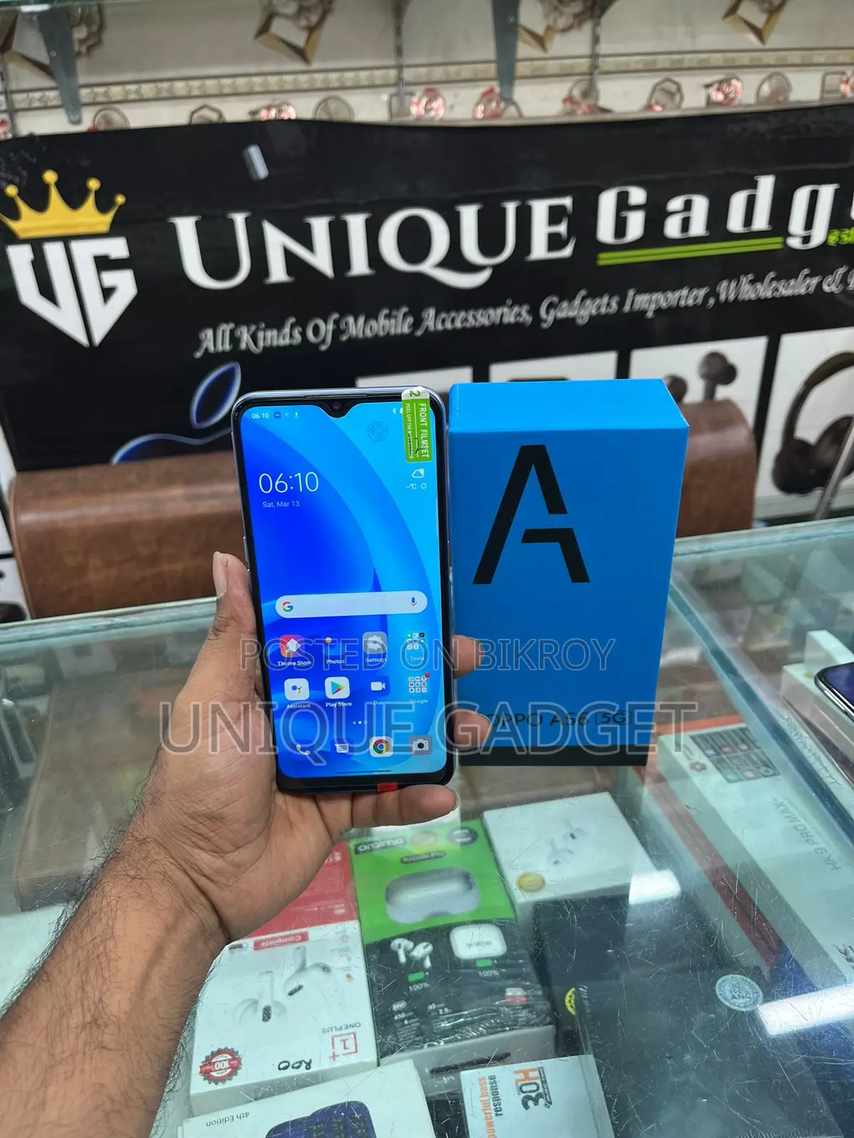 New Oppo A56 5G 256 GB White