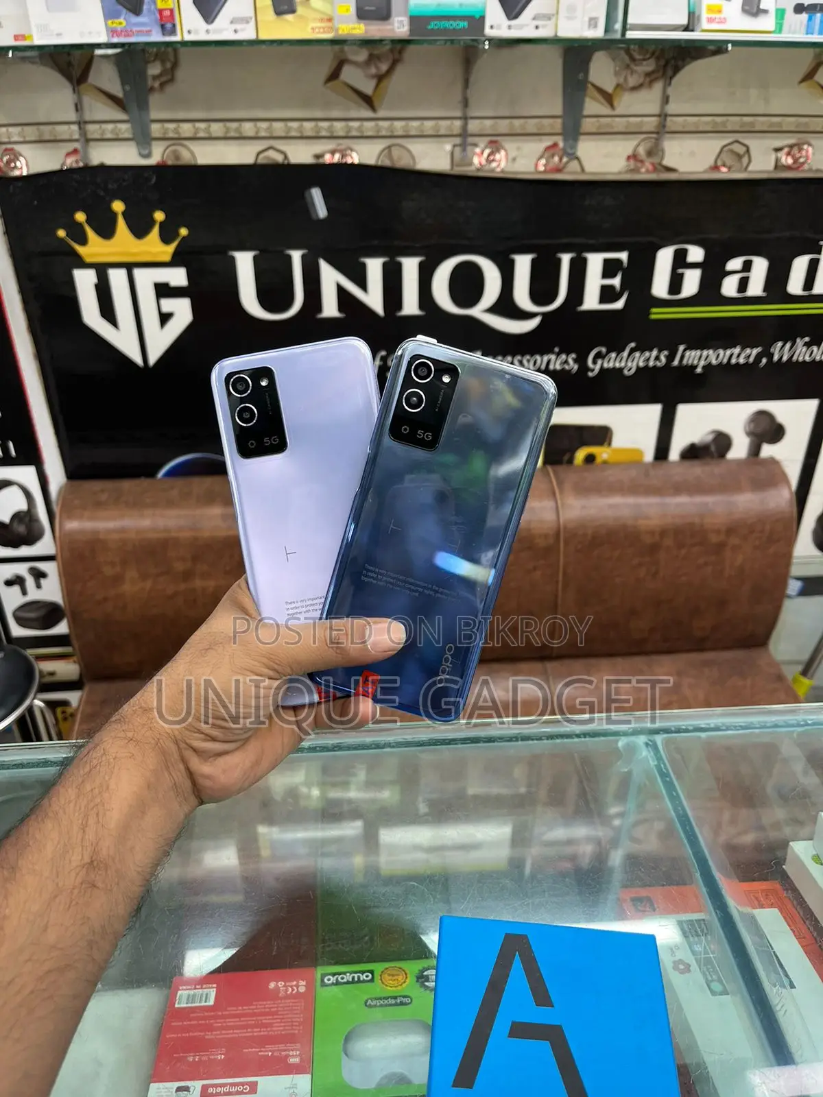 New Oppo A56 5G 256 GB White