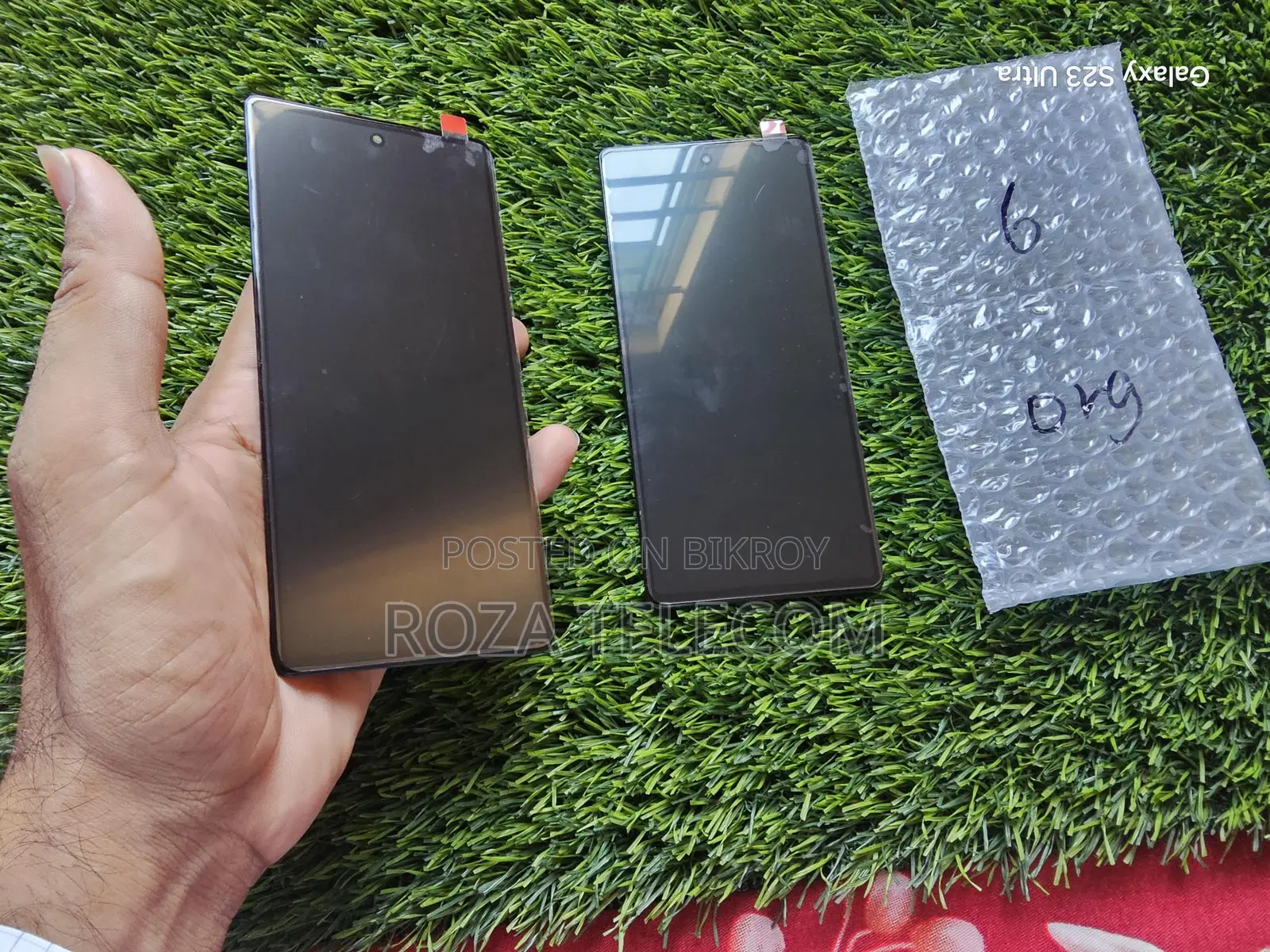 Pixel 6 Phone Pulled Original AMOLED Display with Fingerprint Sensor