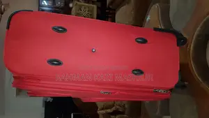 New Red Luggage for Travelers