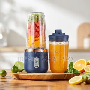 Portable Rechargeable Juicer Blender 400ml Usb Charging 8 Blade System