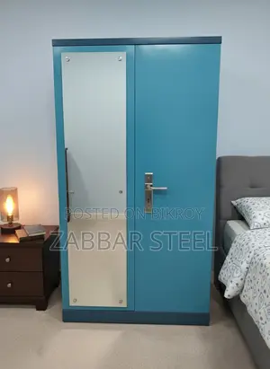 Zabbar Steel | টেকসই ও স্টাইলিশ Two Door Almirah