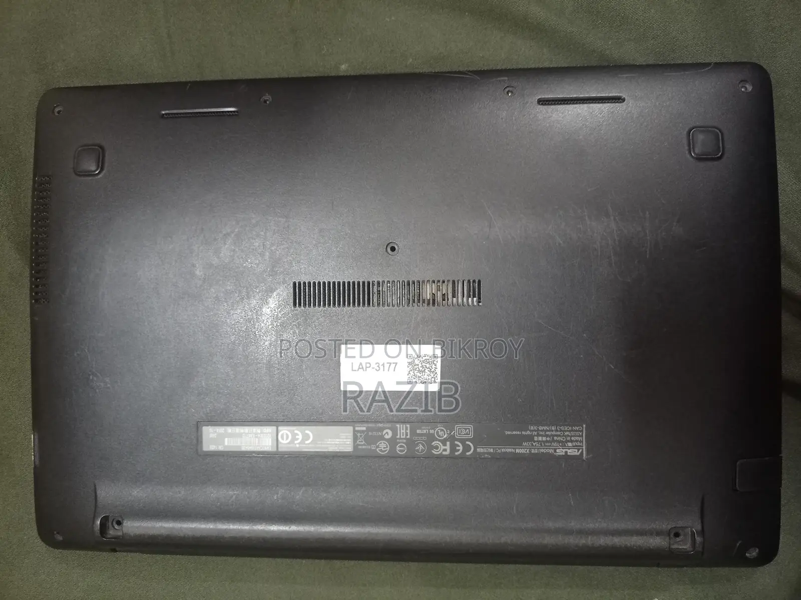 Asus X200M laptop er working motherboard sell korbo.
