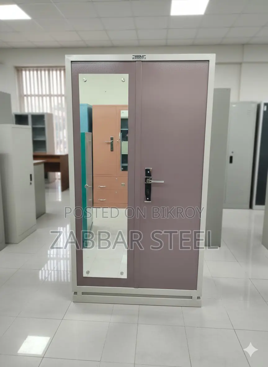 টু ডোর স্টিল আলমারি(Steel Almirah) — মজবুত, সুন্দর ও নির্ভরযোগ্য!