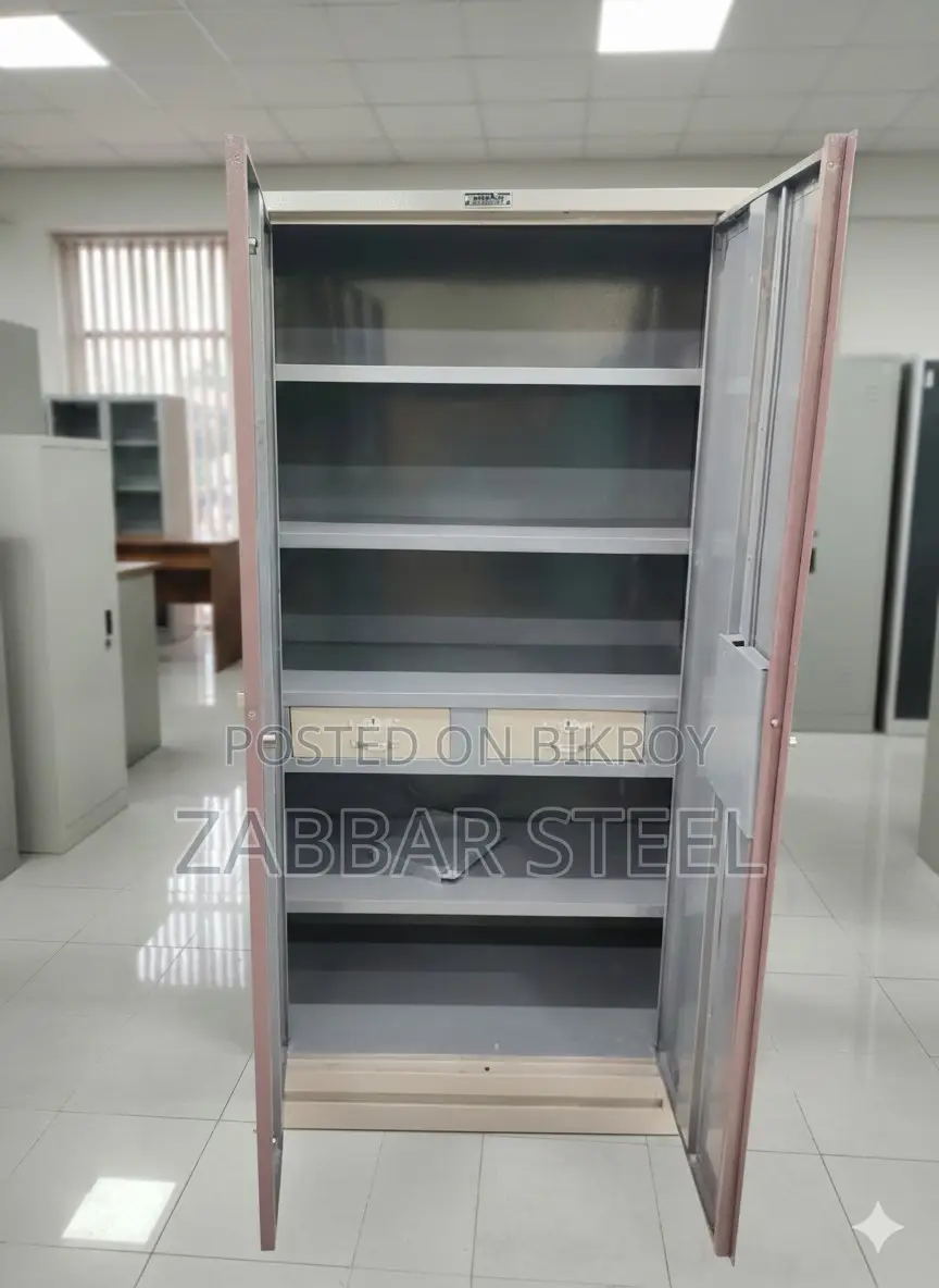 টু ডোর স্টিল আলমারি(Steel Almirah) — মজবুত, সুন্দর ও নির্ভরযোগ্য!