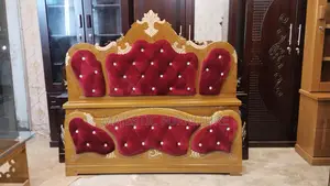 BED MARRON VELVET. M # 5216