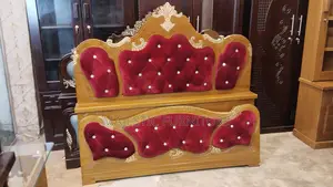BED MARRON VELVET. M # 5216