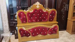 BED MARRON VELVET. M # 5216