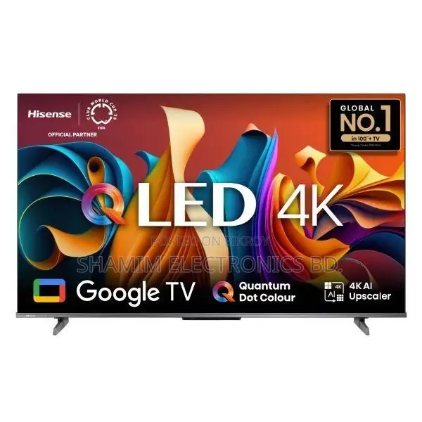 Hisense 55 Inch Bezelless 4K UHD Smart LED Voice Google DTS TV 55A6F3