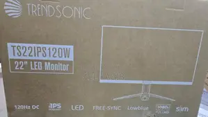 TrendSonic TS22IPS100W 22 Inch 100Hz FHD IPS Monitor White