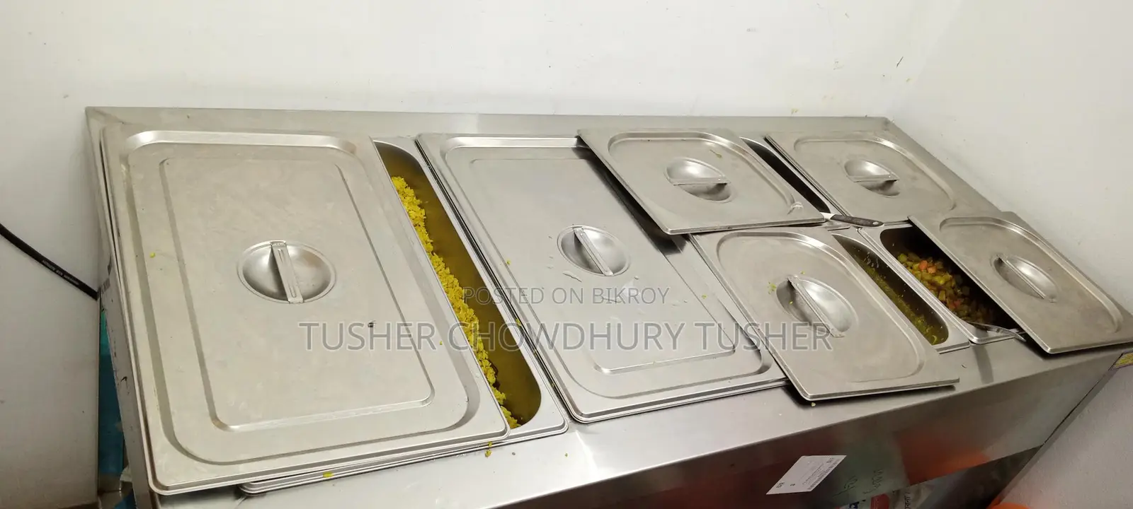 রেস্টুরেন্টের খাবার গরম রাখার মেশিন