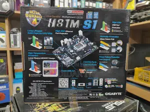 Brand New Intact GIGABYTE H81M-S1 Motherboard with Warranty