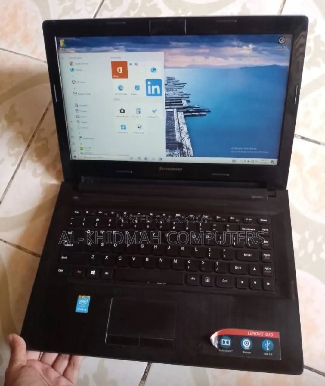 Lenovo Core i5 5th Gen Laptop, 4GB,750GB, 14", কুরিয়ারেও দেওয়া হচ্ছে।
