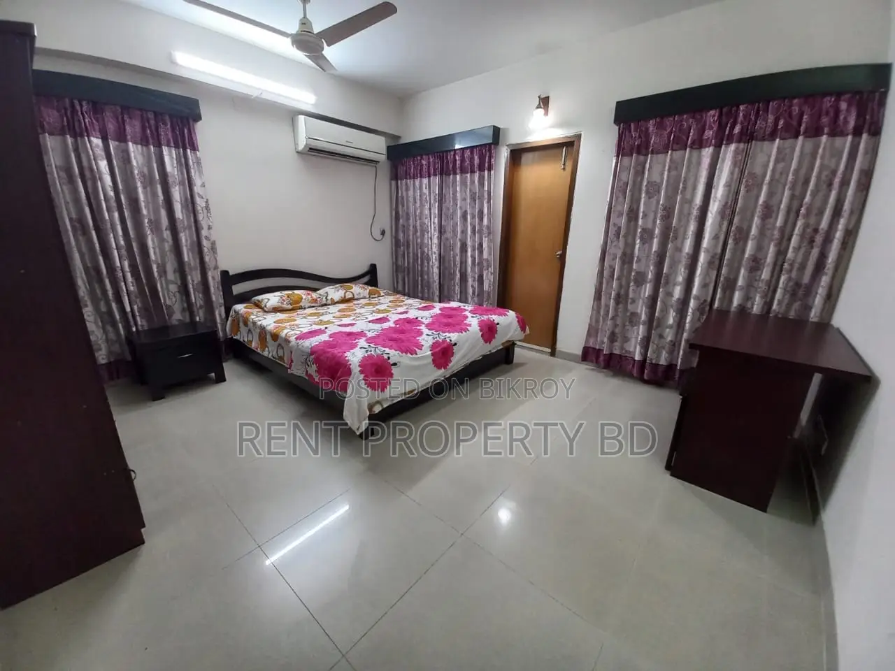 3 Bed Fully Furnished Apartment Rent At Gulshan