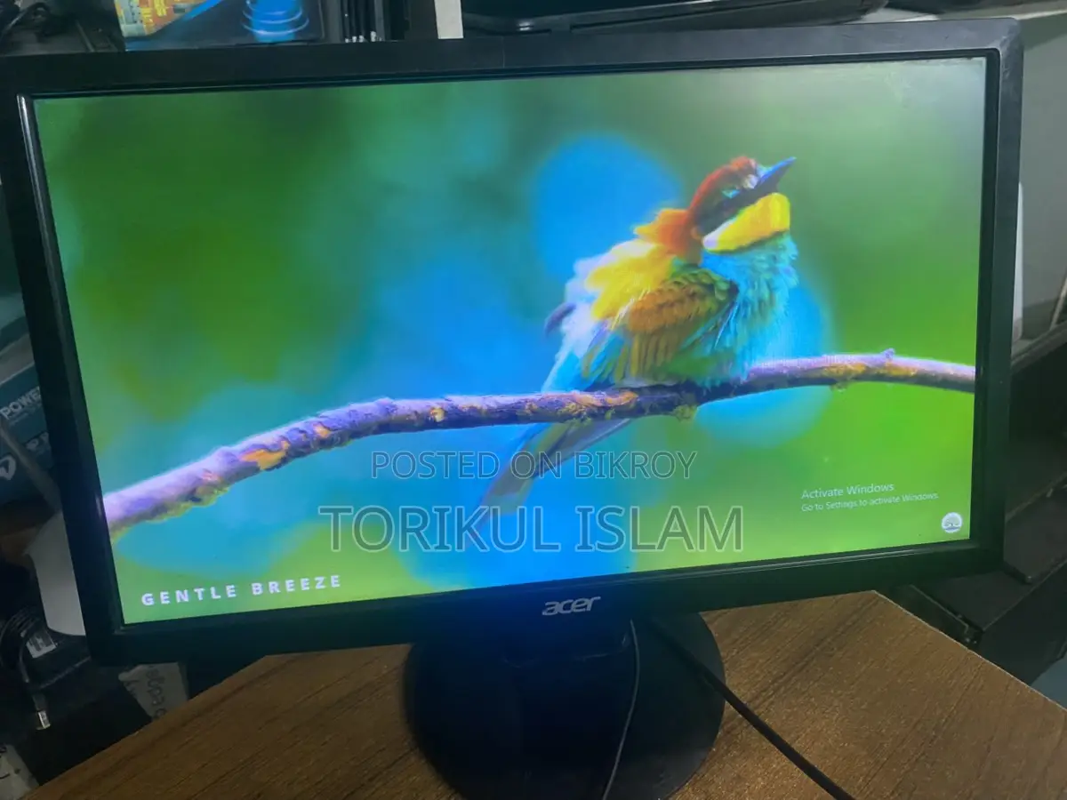 Acer ১৯ ইঞ্চি মনিটর /সম্পূর্ণ ফ্রেশ