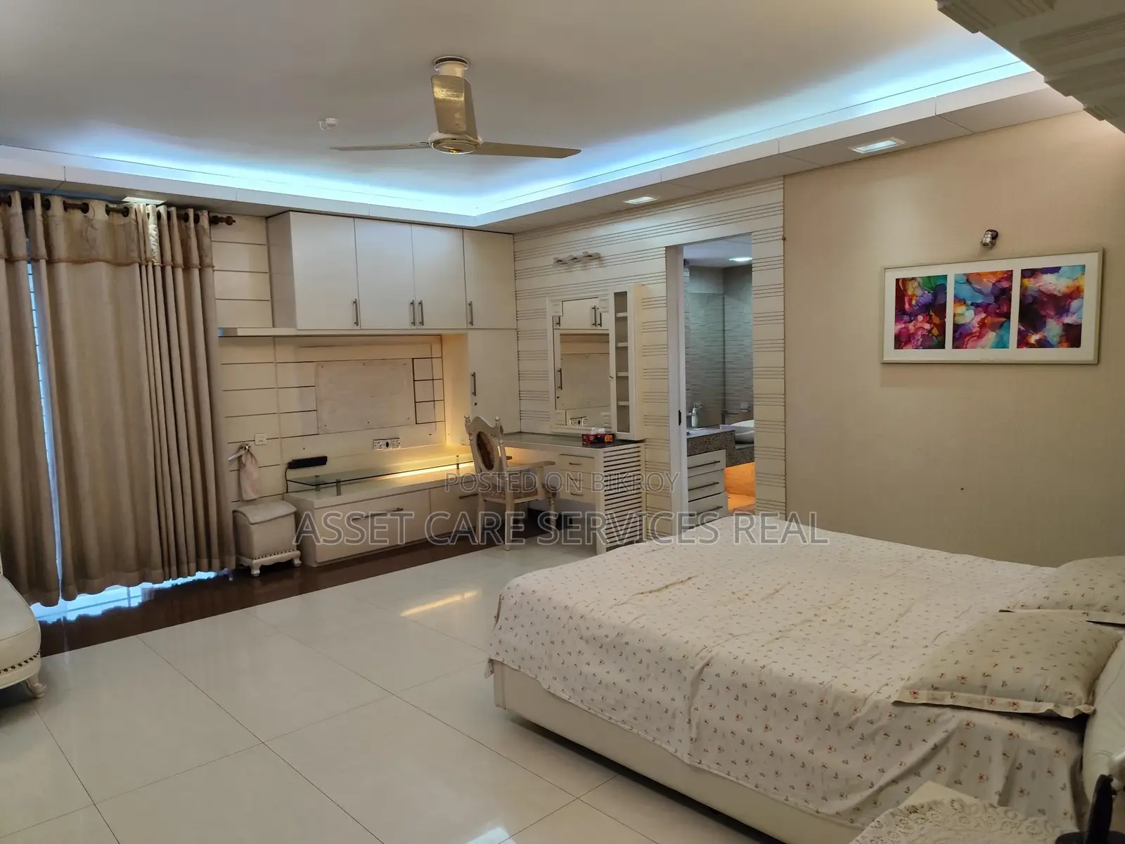 Fully Furnished Luxurious 4-Bedroom Large Apartment for Rent in Gulshan-2