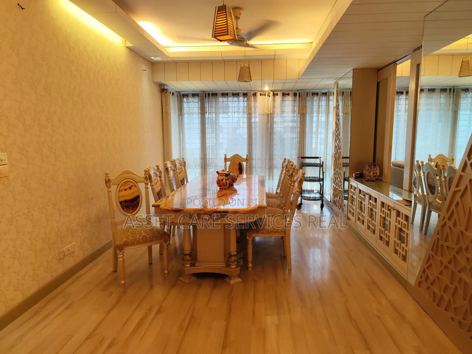 Fully Furnished Luxurious 4-Bedroom Large Apartment for Rent in Gulshan-2
