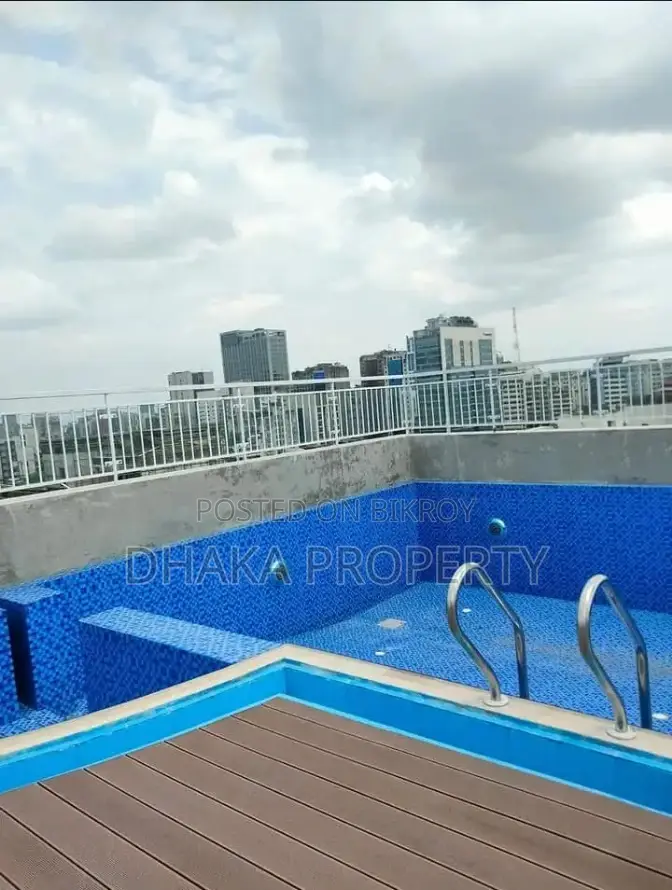 (জিম-সুইমিং পুল) বনানীতে ২৬০০ বর্গফুটের বিলাসবহুল ফ্ল্যাট ভাড়া
