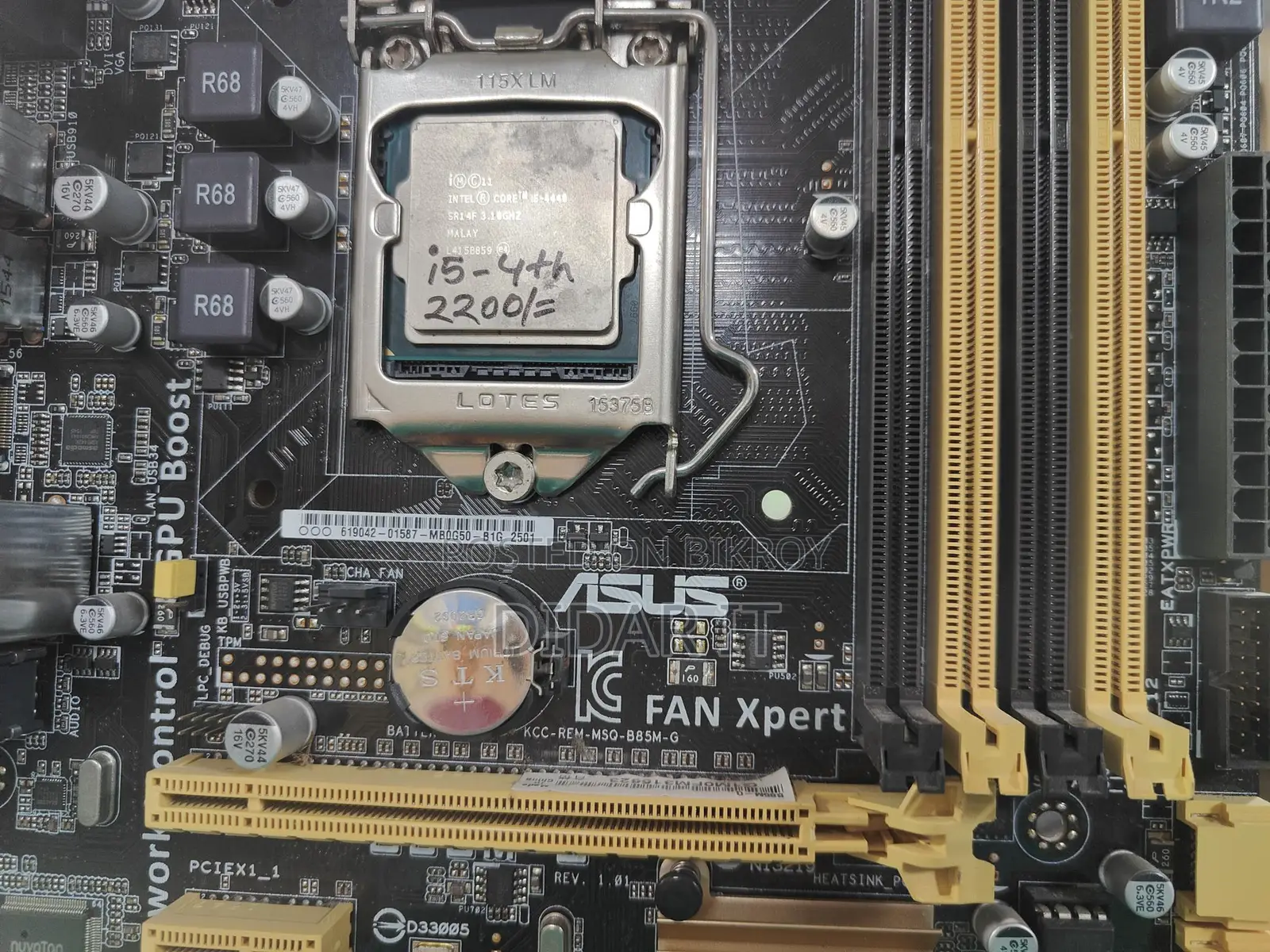 Original Korean Gaming Motherboard Asus B85M-G