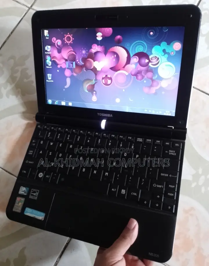 Toshiba Full Fresh Mini Laptop, 12" Inch HD Display.
