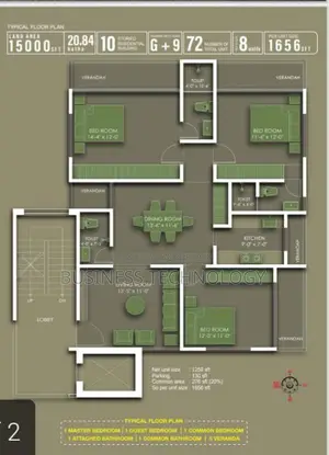 2 Flats for the Price of 1 in Eskaton, Dhaka