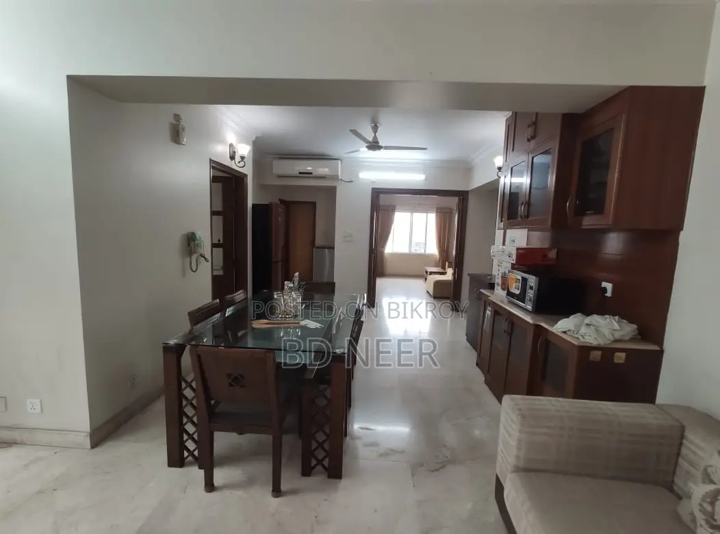 luxury fully furnish 3 Bed room apt rent in Gulshan