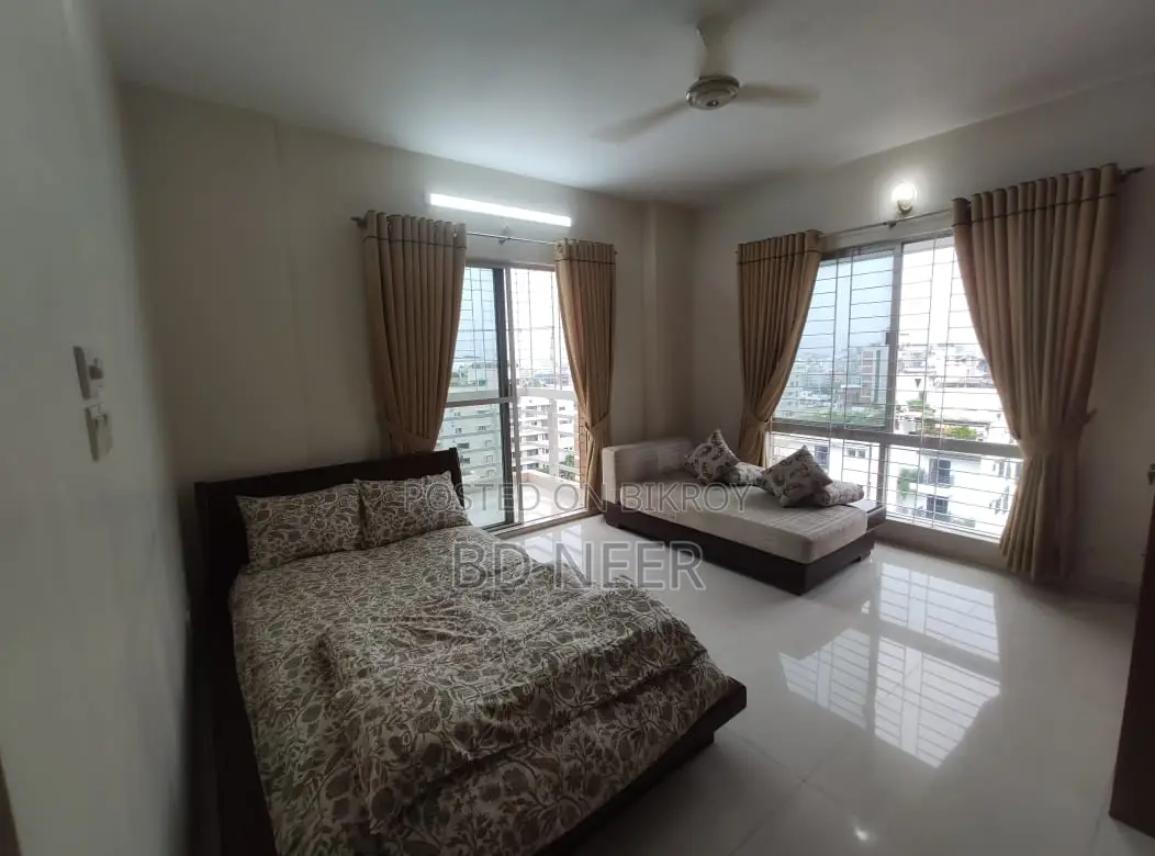 luxury fully furnish 3 Bed room apt rent in Gulshan