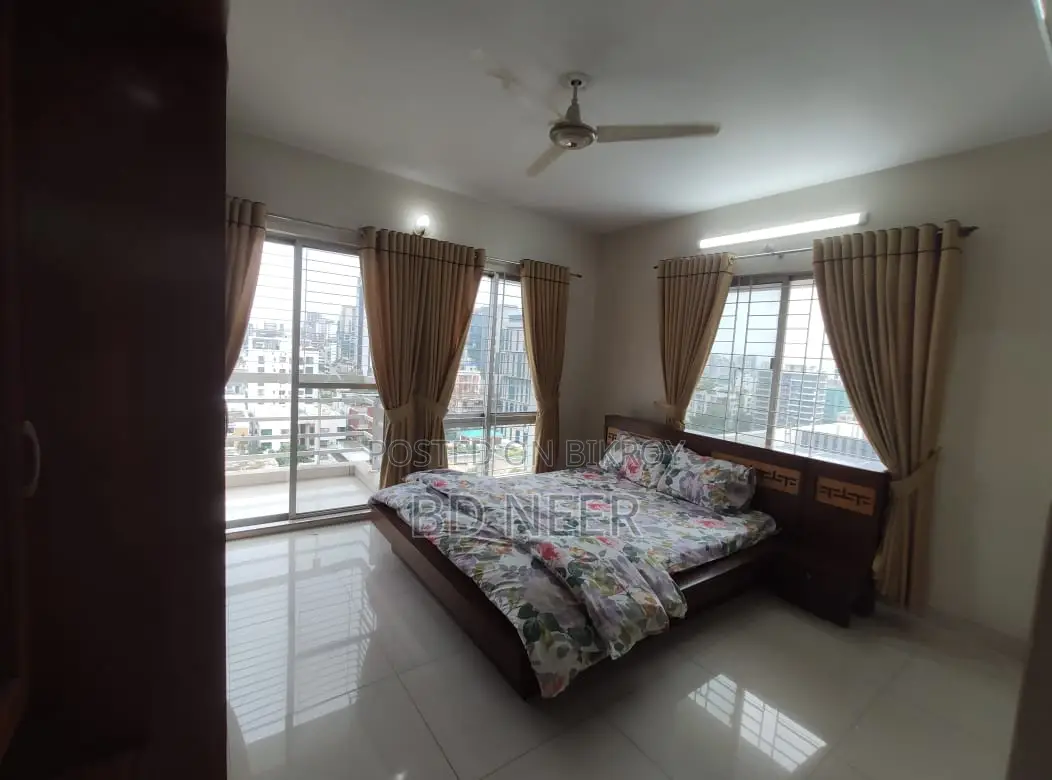 luxury fully furnish 3 Bed room apt rent in Gulshan