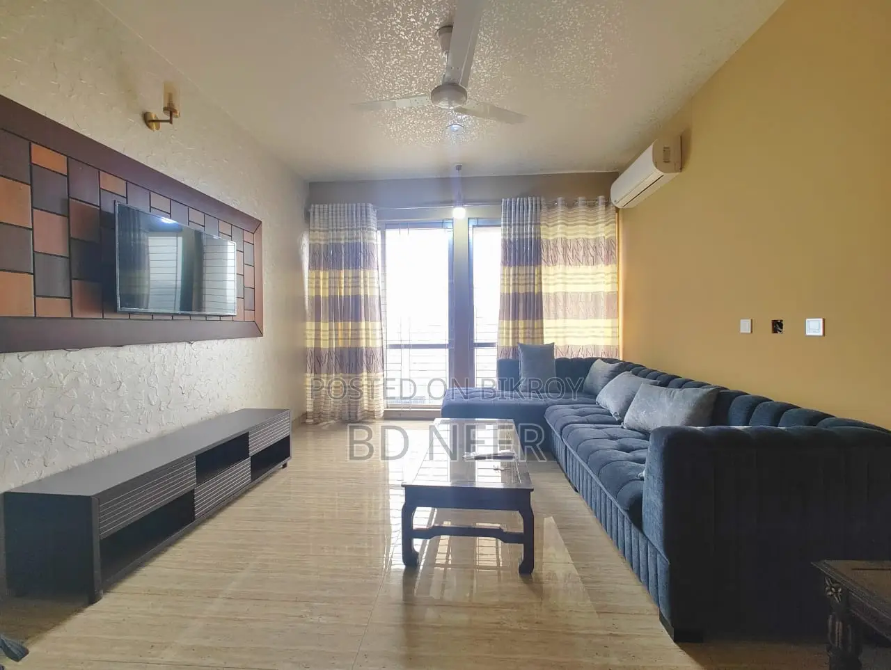 well fully furnish 3 Bed room apt rent in Gulshan