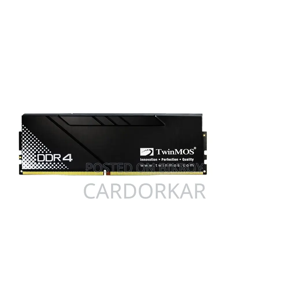 TwinMOS Thunder GX 8GB DDR4 U-DIMM ডেস্কটপ র‍্যাম উইথ হিটসিঙ্ক (ব্যবহৃত)