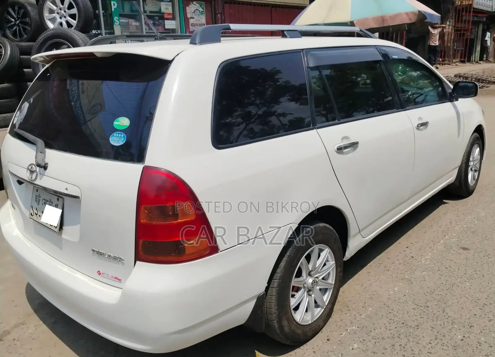 Toyota Fielder X WHITE OVER FRESH 2003