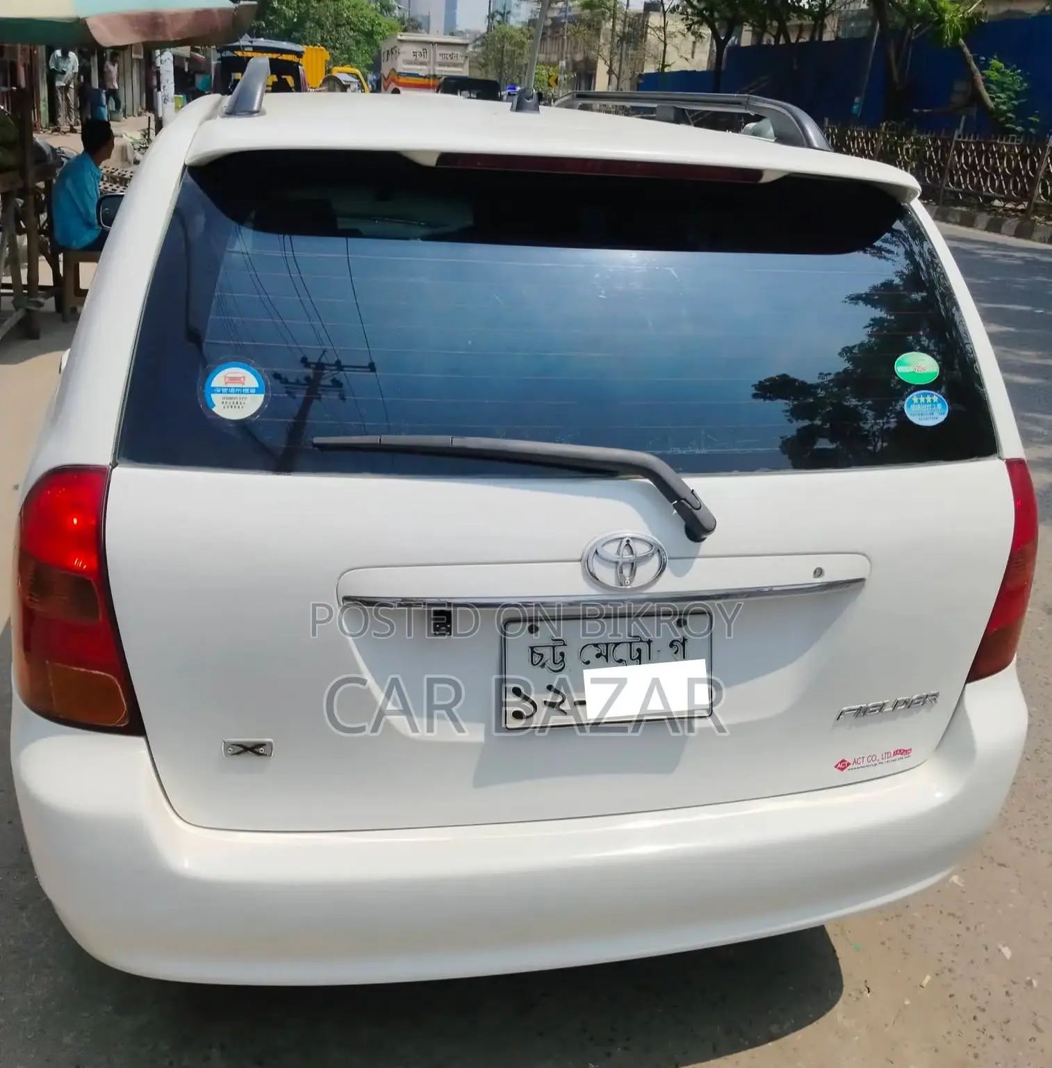 Toyota Fielder X WHITE OVER FRESH 2003