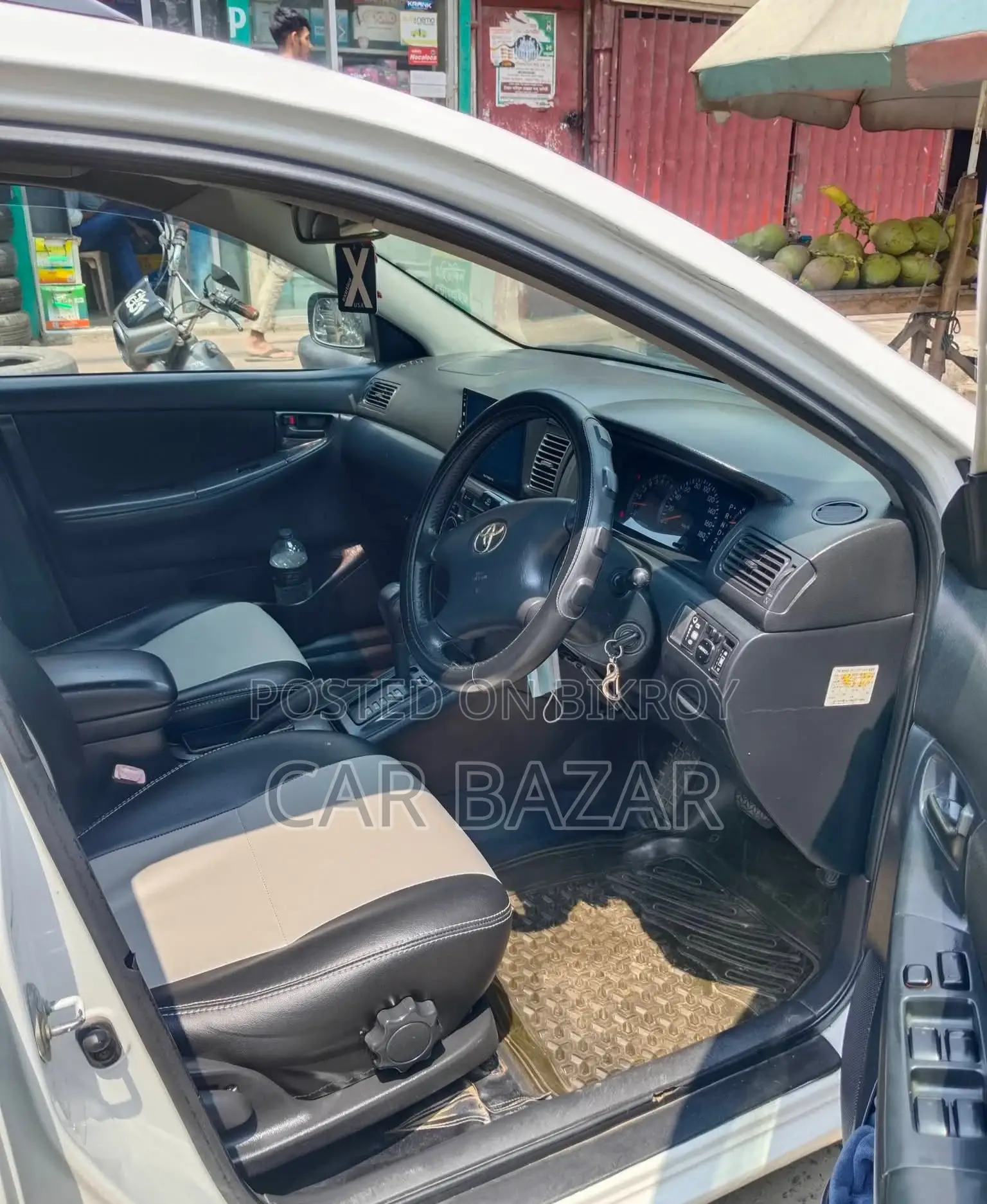 Toyota Fielder X WHITE OVER FRESH 2003