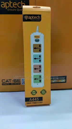 Aptech Ap-445 4 Port Power Strip.