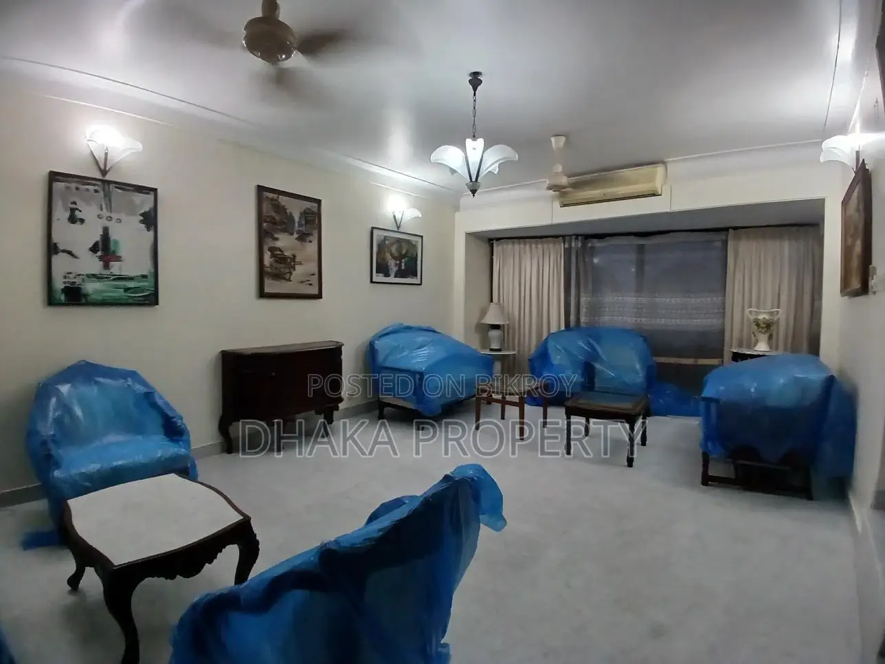 বারিধারা ডিপ্লোম্যাটিক জোনে ৩ বেডরুমের ডুপ্লেক্স ফুল ফার্নিশড অ্যাপার্টমেন্ট ভাড়া