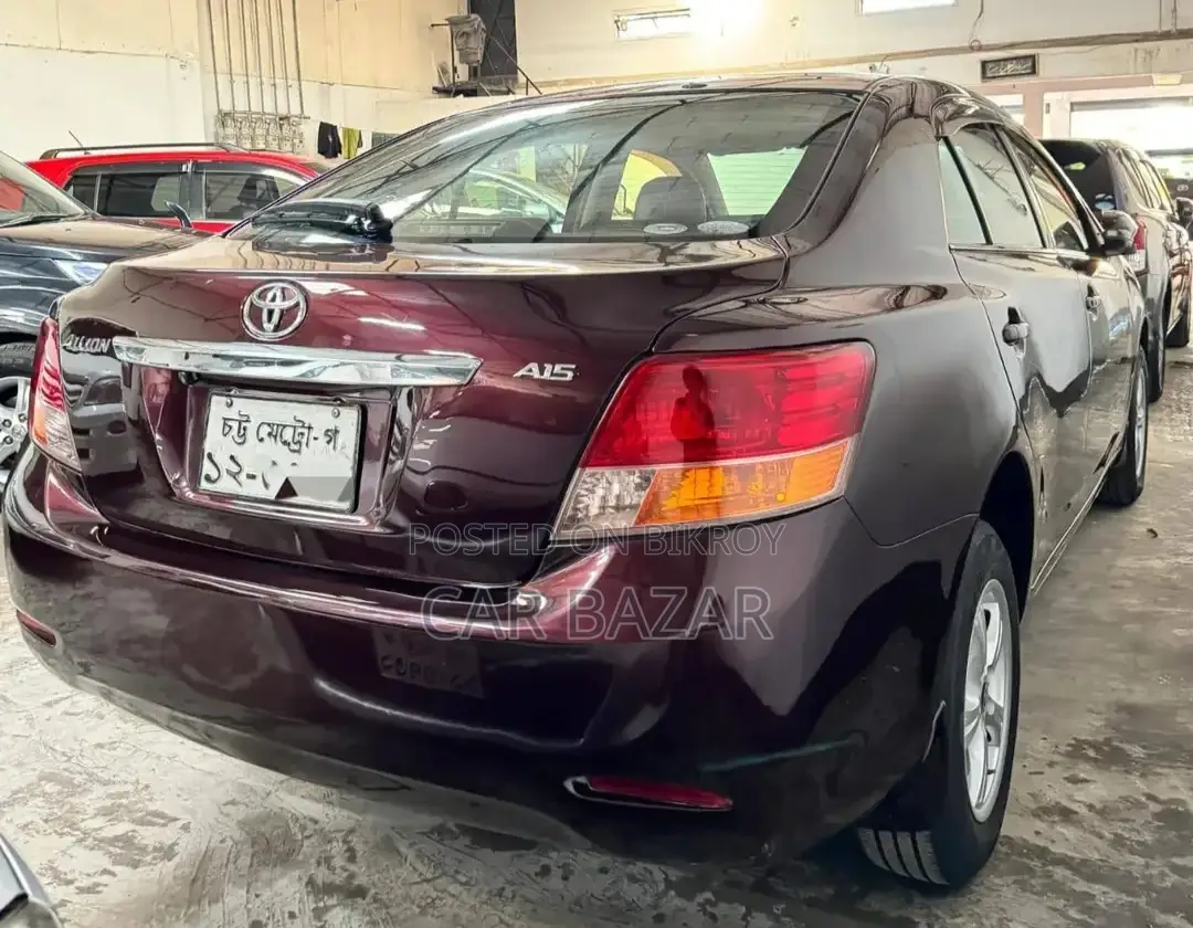 Toyota Allion 2007 Maroon