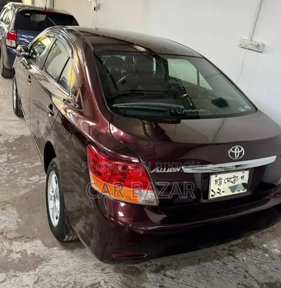 Toyota Allion 2007 Maroon