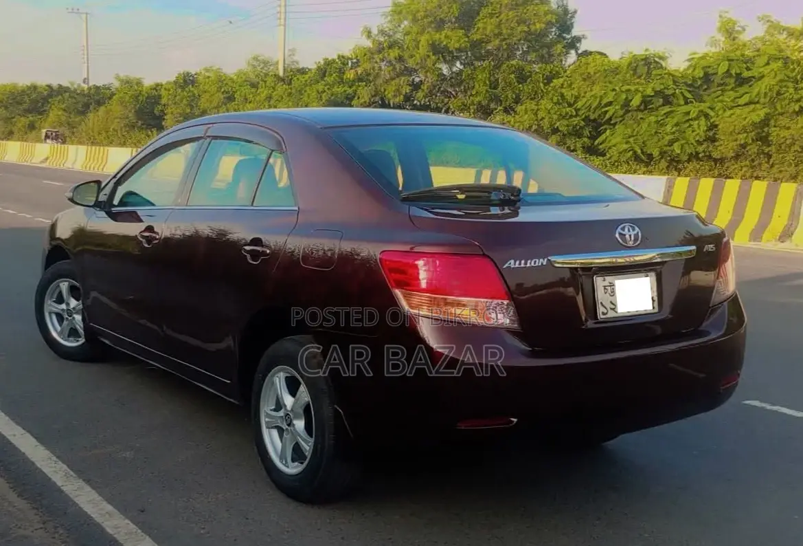 Toyota Allion 2007 Maroon