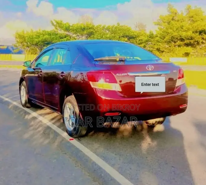 Toyota Allion 2007 Maroon
