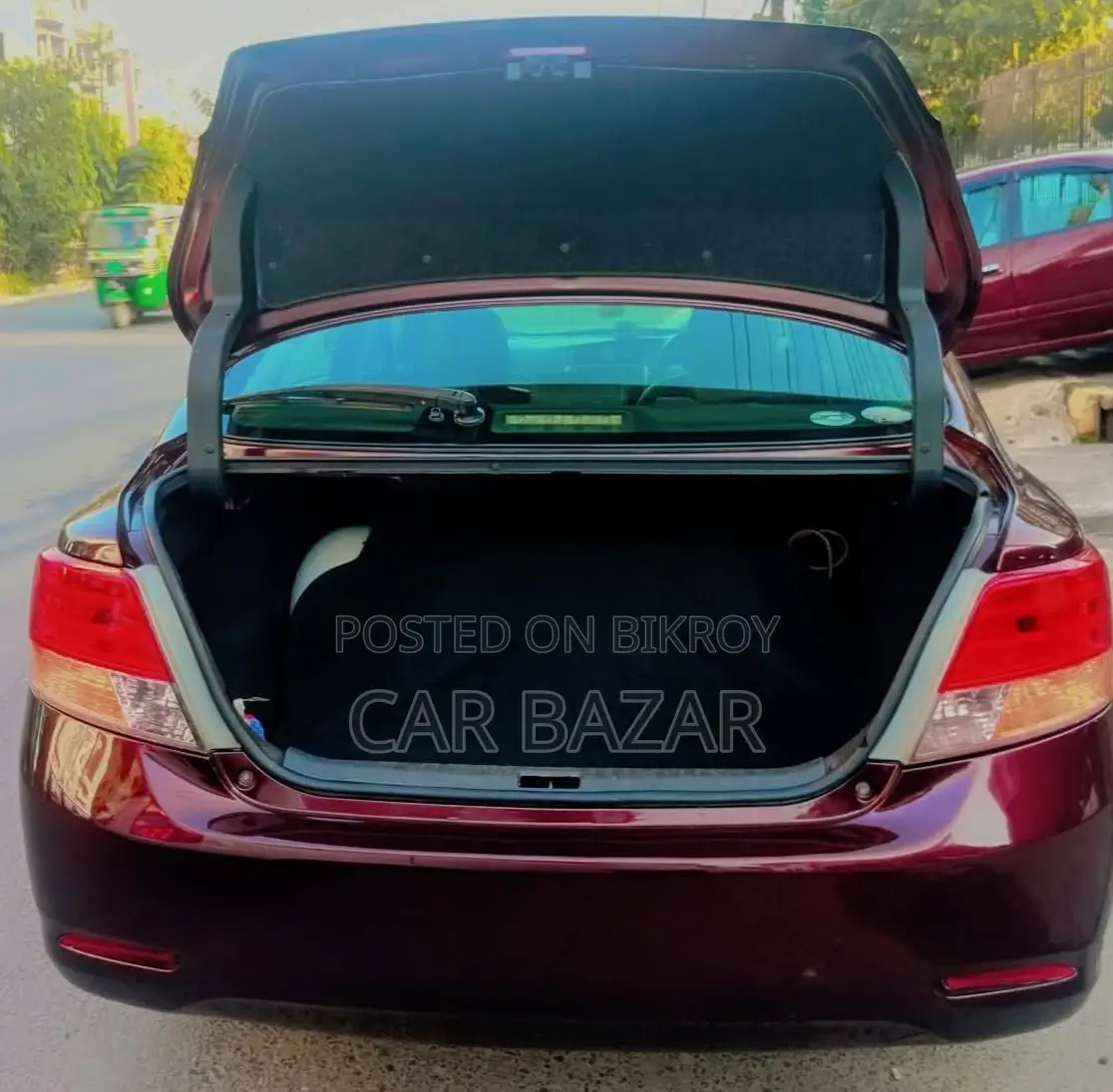 Toyota Allion 2007 Maroon