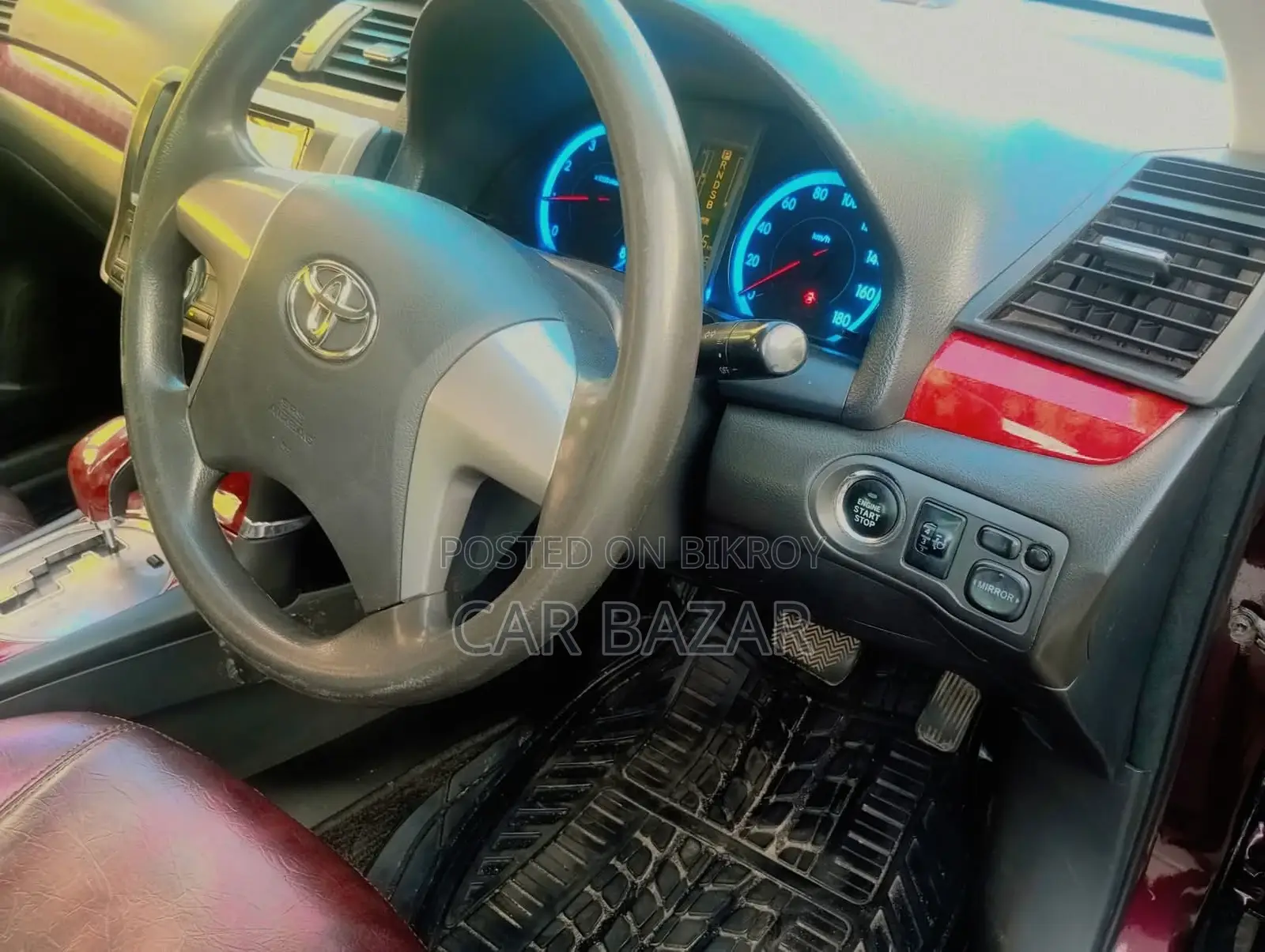 Toyota Allion 2007 Maroon