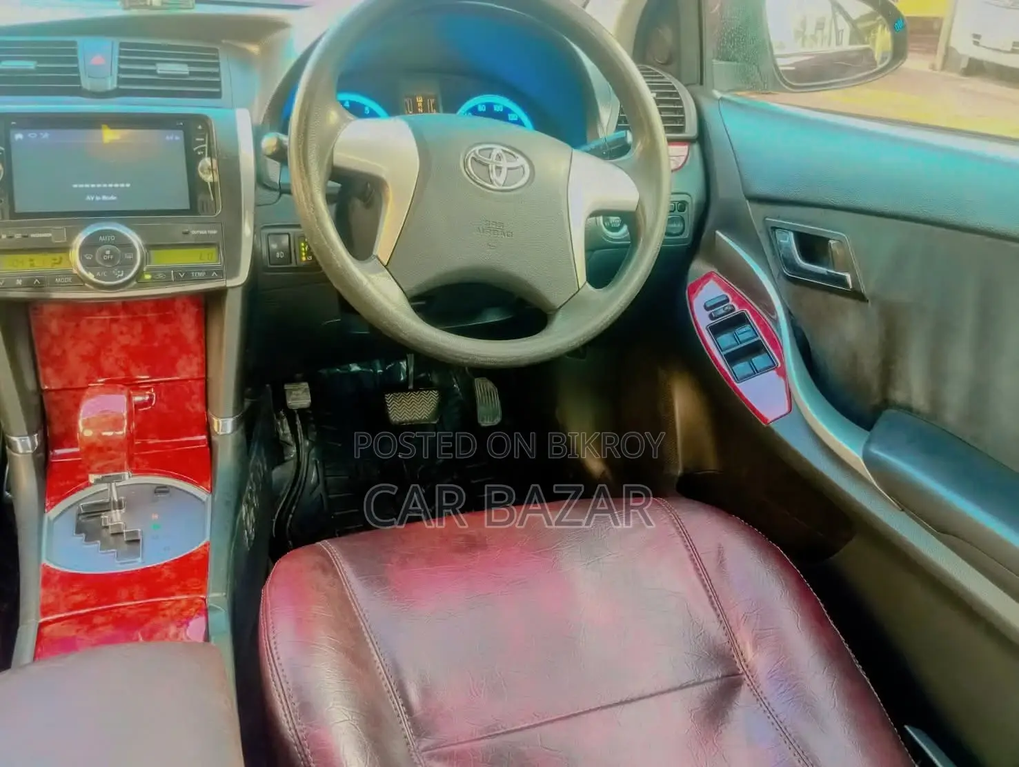 Toyota Allion 2007 Maroon