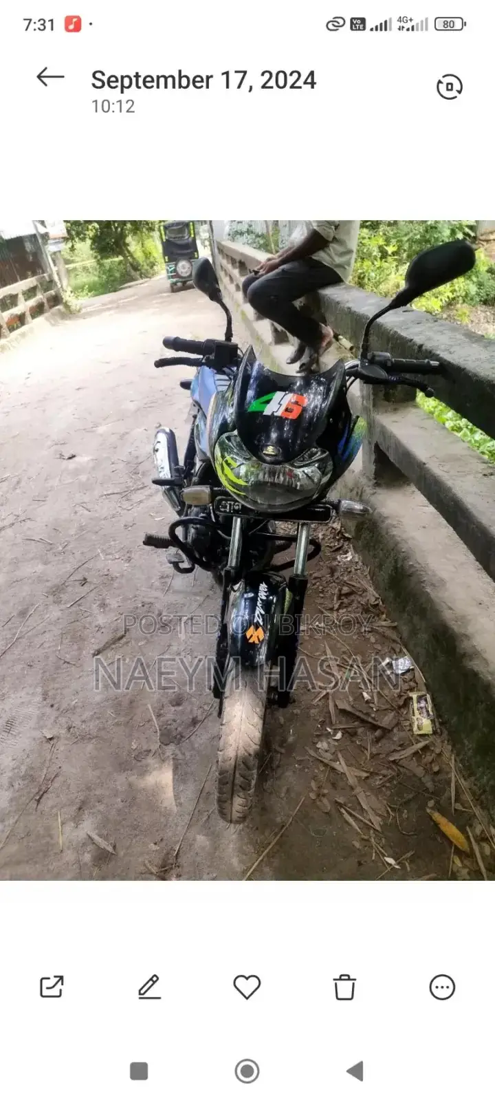 Bajaj Pulsar 150 . 2026