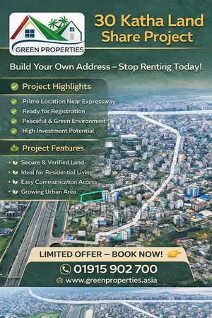 Land Share Booking Open – 300 Feet Khilkhet