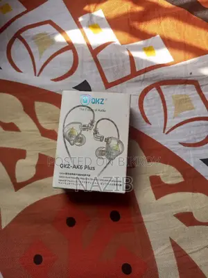 Qkz Ak6 Plus Original Earphone – Hifi Deep Bass & Clear Sound