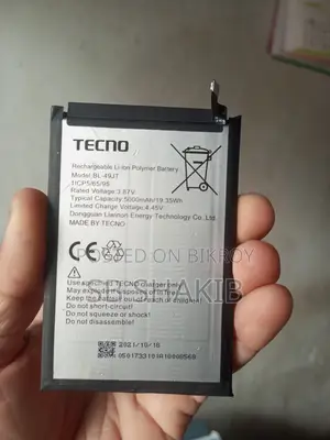 Tecno Original Battery – 5000mah