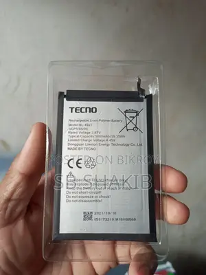 Tecno Original Battery – 5000mah