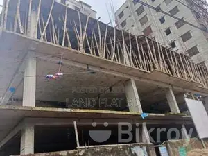 1250 sq ft flat in a building under construction at Rayer Bazar near Dhanmondi