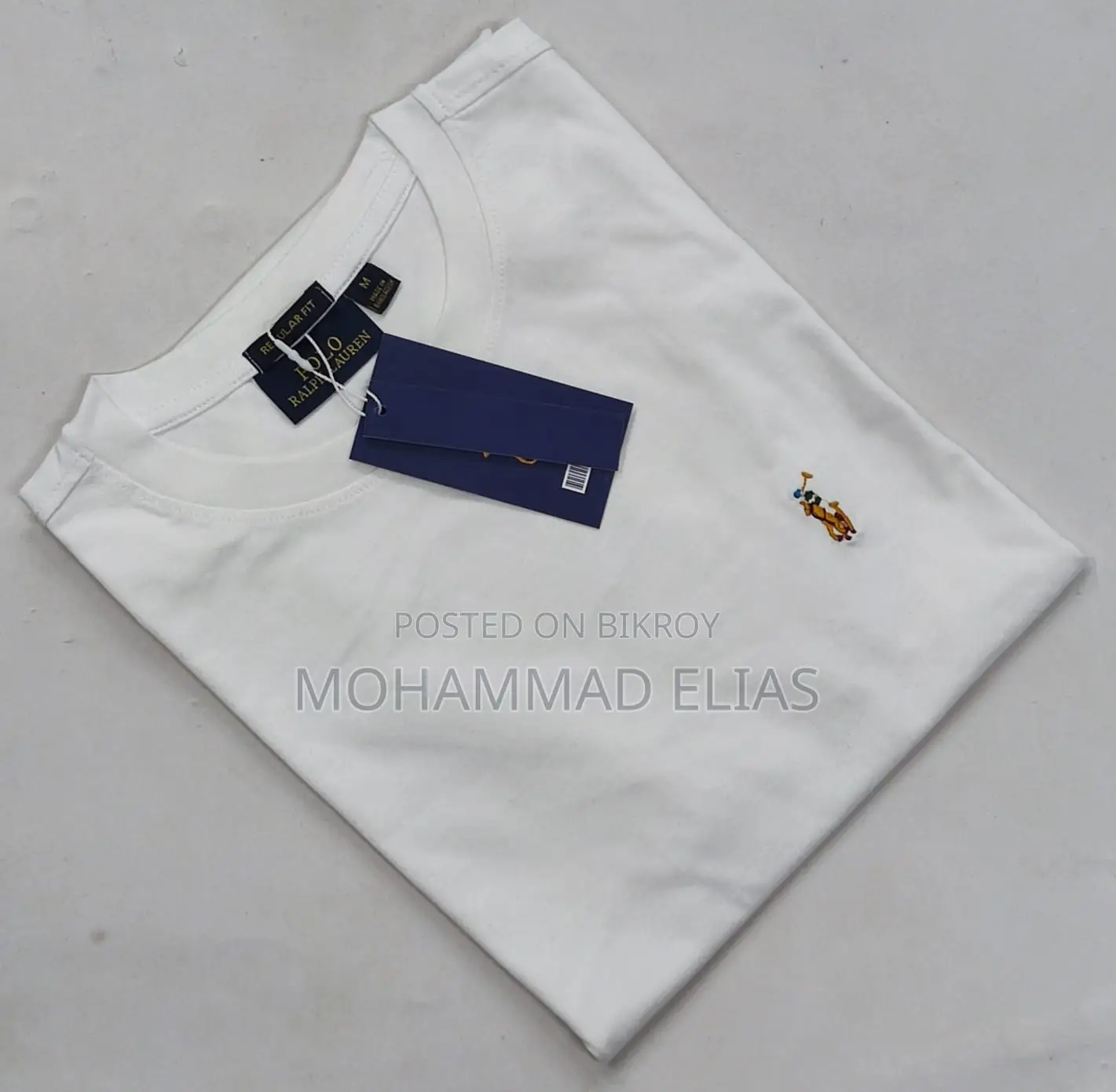 Export Quality Ralph Lauren Solid T Shirt Available